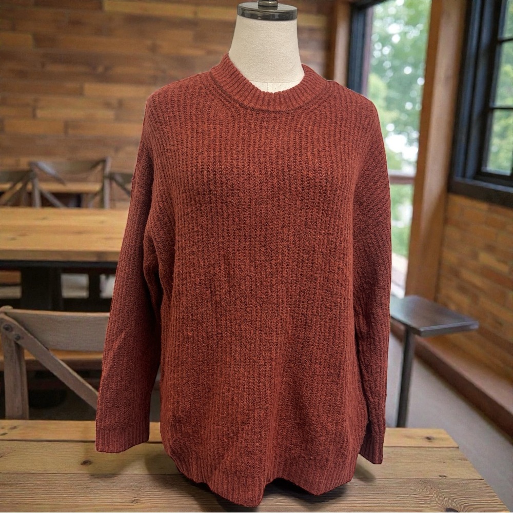 *** LIKE NEW**** American Eagle Outfitters Woman's Brick Crewneck Sweater